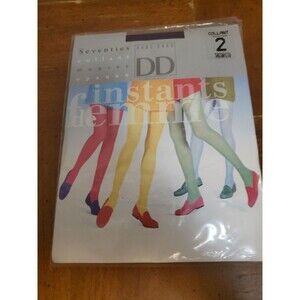 Dore Dore Strumpfhose Black Opaque Tights French Size 2 New Made in France